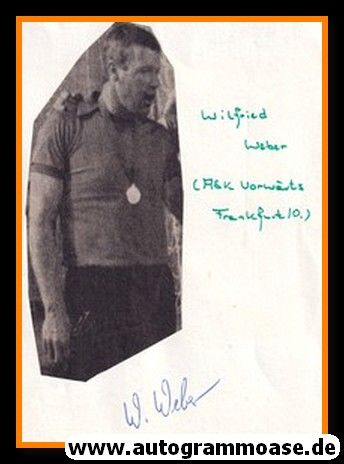 Autograph Handball | DDR | Wilfried WEBER 
