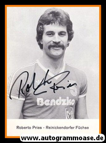 Autogramm Handball | Füchse Berlin | 1980er | Roberto PRIES