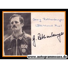 Autograph Handball | DDR | Georg ROTHENBERGER 