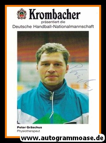 Autogramm Handball | DHB Deutschland | 1994 EM | Peter GRÄSCHUS