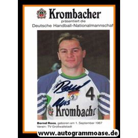 Autogramm Handball | DHB Deutschland | 1994 EM | Bernd ROOS