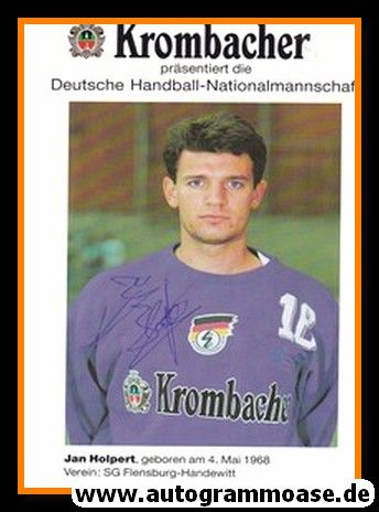 Autogramm Handball | DHB Deutschland | 1994 EM | Jan HOLPERT