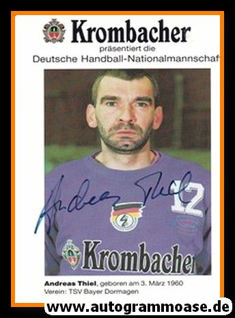 Autogramm Handball | DHB Deutschland | 1994 EM | Andreas THIEL