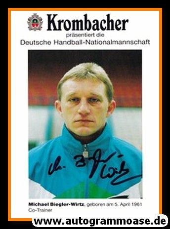 Autogramm Handball | DHB Deutschland | 1994 EM | Michael BIEGLER-WIRTZ