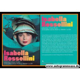 Autogramm Film (Italien) | Isabella ROSSELLINI | 2008 "Green Porno"