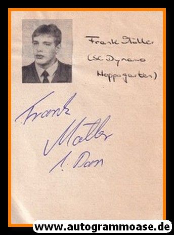Autograph Judo | Frank MÖLLER 