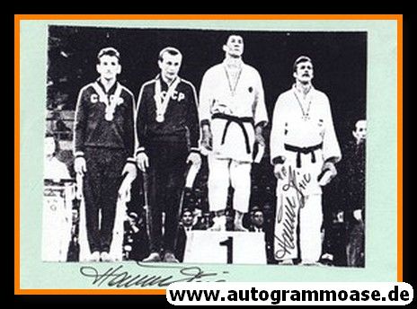 Autograph Judo | Eric HÄNNI (OS-Silber 1964 Schweiz)