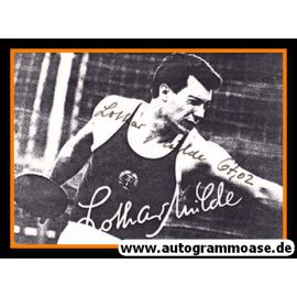 Autograph Diskuswurf | Lothar MILDE (OS-Silber 1968 DDR)