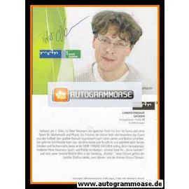 Autogramm Radio | MDR1 Sachsen | Peter NEUMANN | 2006 (Portrait Color Heinrich)