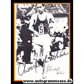 Autograph Gehen | Christoph HÖHNE (Olympiasieger 1968 DDR)