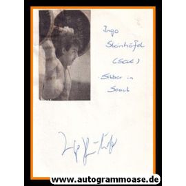 Autograph Gewichtheben | Ingo STEINHÖFEL (DDR 1980er)