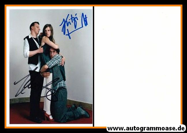 Autogramme Schauspieler | Fritzi HABERLANDT + Ronald KUKULIES | 2007 Foto "Werther"