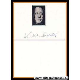 Autograph Schauspieler | Karl-Maria SCHLEY