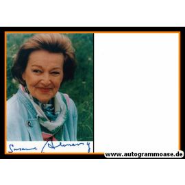 Autogramm Film | Susanne VON ALMASSY | 1980er Foto (Portrait Color)