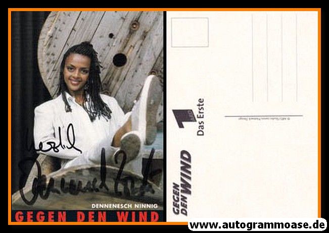 Autogramm TV | ARD | Dennenesch NINNIG | 1990er "Gegen Den Wind"