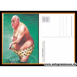 Autogramm Comic | Rudi HURZLMEIER | 1989 "Lebende Legenden" (Helmut Kohl)