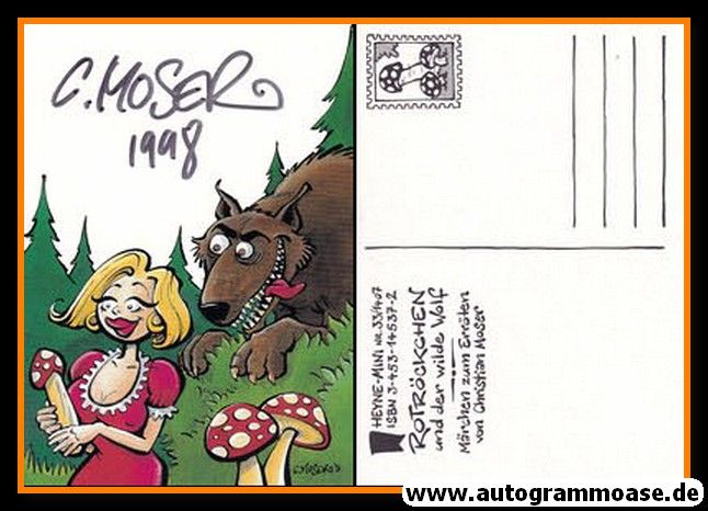 Autogramm Comic | Christian MOSER | 1998 "Rotröckchen"