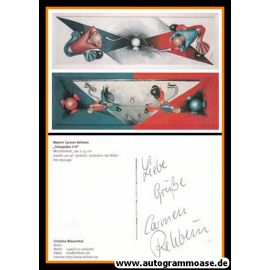 Autogramm Kunst | Carmen REHBEIN | 2000er "Trianguläre"