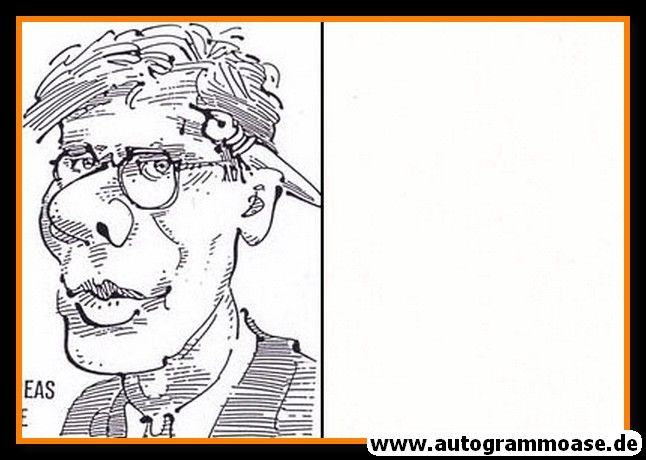 Autogramm Comic | Andreas RULLE | 2000er (Karikatur SW)