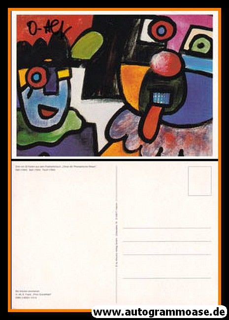 Autogramm Kunst | Otmar ALT | 1994 "Phantastische Wesen"