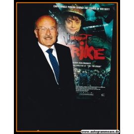 Autogramm Regisseur | Volker SCHLÖNDORFF | 2007 Foto "Strayk - Heldin Von Danzig" XL