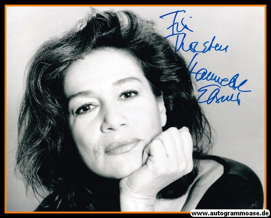 Autogramm Schauspieler | Hannelore ELSNER | 2000er Foto (Portrait SW XL)
