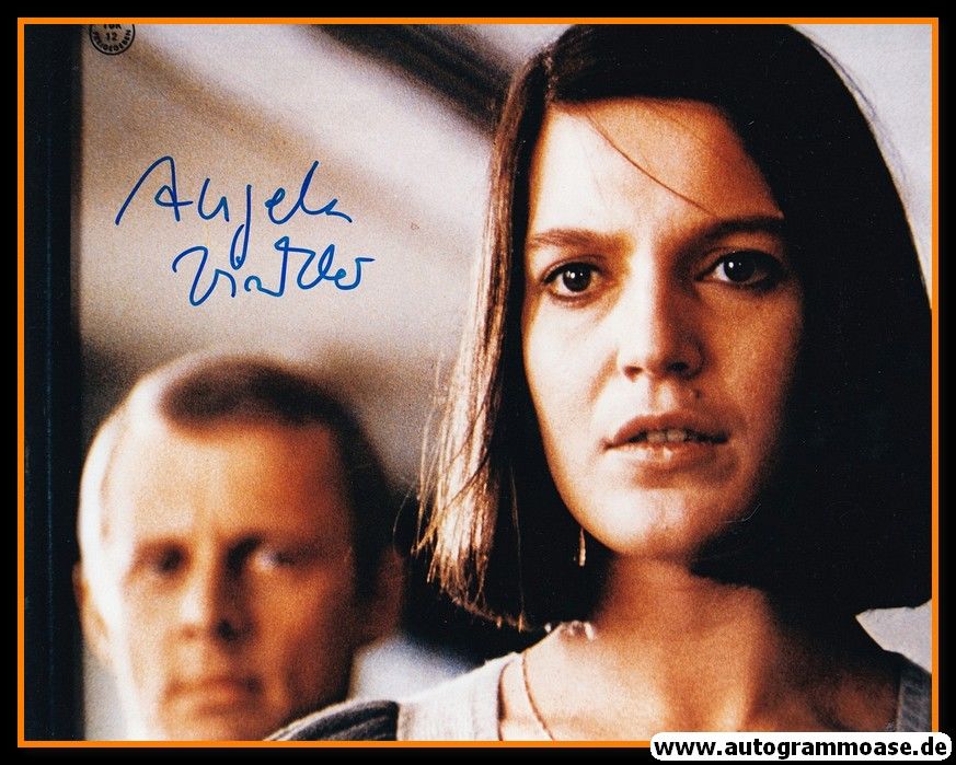 Autogramm Film | Angela WINKLER | 1975 Foto "Katharina Blum" XL