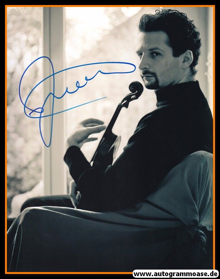 Autogramm Violine (RU) | Ilya GRINGOLTS | 2010er Foto (Portrait SW XL)