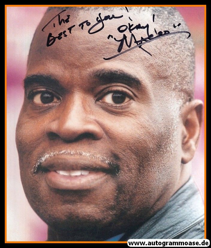 Autogramm Funk (USA) | Maceo PARKER | 1990er Foto (Portrait Color XL)
