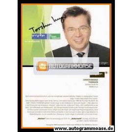 Autogramm Radio | MDR1 Thüringen | Dr. Torsten UNGER | 2010er (Portrait Color)
