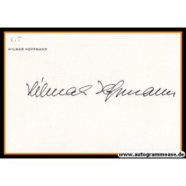 Autograph Literatur | Hilmar HOFFMANN