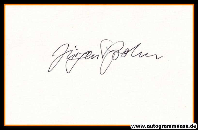Autograph Literatur | Jürgen SPOHN
