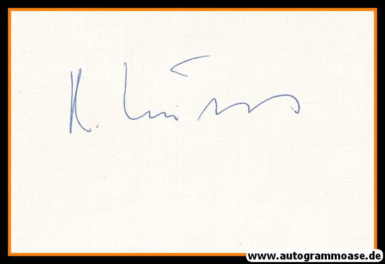 Autograph Literatur | Ulrich LÜBBERT