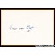 Autograph Literatur | Hans VAN OOYEN