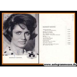 Autogramm Schlager | Margot ESKENS | 1963 "Weisse Weihnacht" (Polydor)