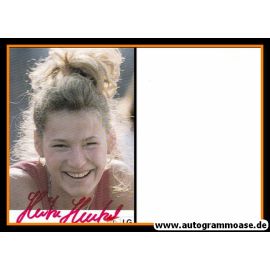 Autogramm Hochsprung | Heike HENKEL | 1990er (Portrait Color) OS-Gold
