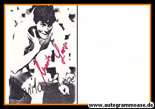Autogramm Kugelstossen | Marita LANGE | 1960er (Wettkampf SW) OS-Bronze