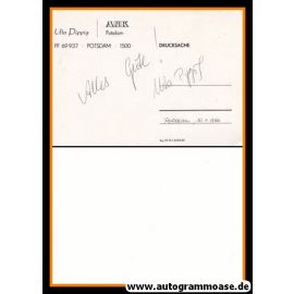 Autograph Langstrecke | Uta PIPPIG (DDR 1980er)