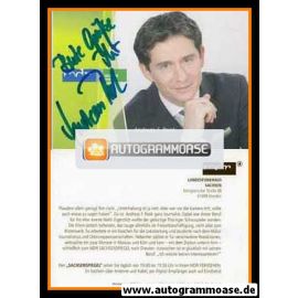 Autogramm TV | MDR | Andreas F. ROOK | 2006 "Sachsenspiegel" (Portrait Color Heinrich)