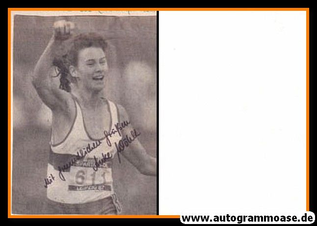Autogramm Mittelstrecke | Anke WÖHLK | 1987 (Jubelszene SW DDR)
