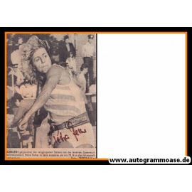 Autogramm Speerwurf | Petra FELKE | 1980er (Wettkampf SW) OS-Gold