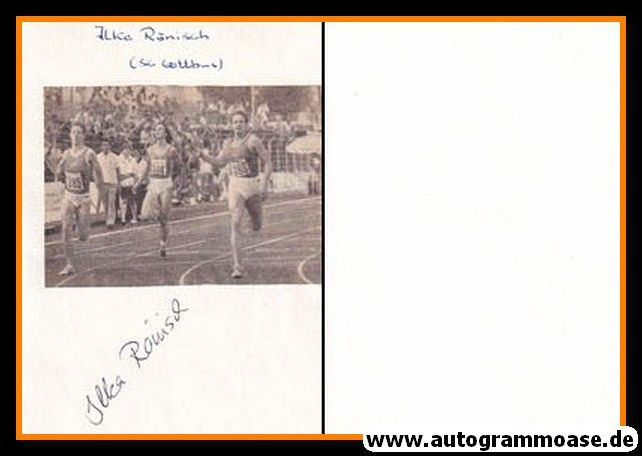 Autograph Sprint | Ilka RÖNISCH (DDR 1980er)