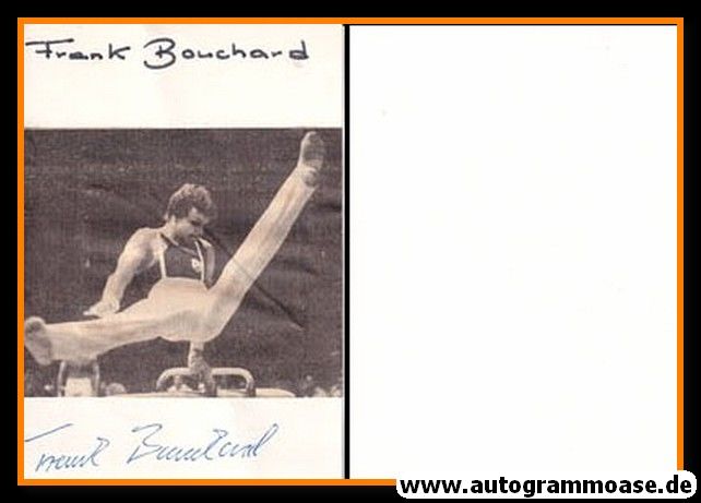 Autograph Turnen | Frank BOUCHARD (DDR 1980er)