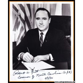 Autogramm Politik (USA) | Robert W. SCOTT | Gov. N.C. | 1960er (Portrait SW XL)