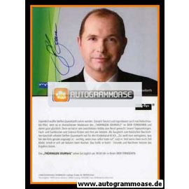 Autogramm TV | MDR | Steffen QUASEBARTH | 2010er "Thüringen Journal"