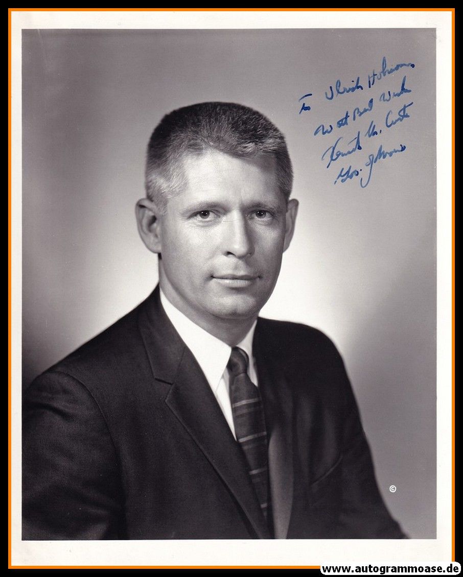 Autogramm Politik (USA) | Kenneth M. CURTIS | Gov. Maine | 1960er Foto (Portrait SW XL)
