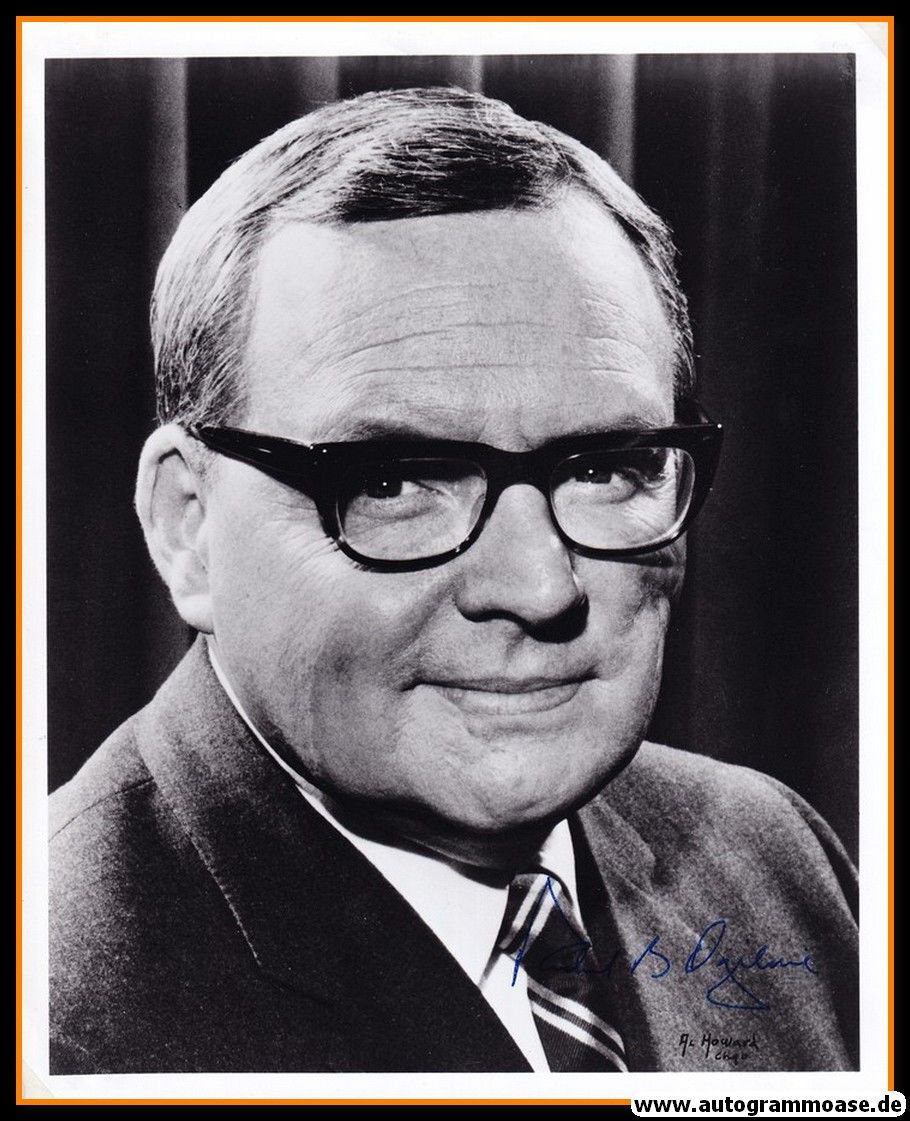 Autogramm Politik (USA) | Richard B. OGILVIE | Gov. Ill. | 1960er Foto (Portrait SW XL)