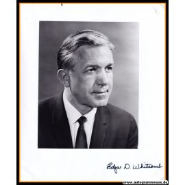 Autogramm Politik (USA) | Edgar WHITCOMB | Gov. Ind. | 1960er Foto (Portrait SW XL)