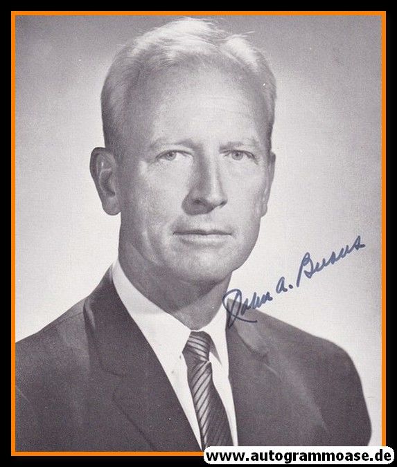 Autogramm Politik (USA) | John A. BURNS | Gov. Hawaii | 1960er (Portrait SW)