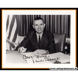 Autogramm Politik (USA) | Paul LAXALT | Gov. Nev. | 1960er Foto (Portrait SW)